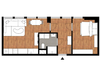 Prodej bytu 2+kk v osobním vlastnictví 48 m², Praha 2 - Vinohrady