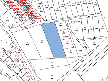 Prodej pozemku 1607 m², Suchdol nad Odrou