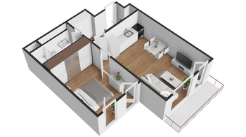 Prodej bytu 2+kk v osobním vlastnictví 51 m², Kladno