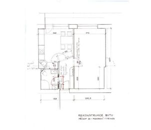 Pronájem byt 1+1, 38 m2, Příkop, Brno - Pronájem bytu 1+1 v osobním vlastnictví 38 m², Brno