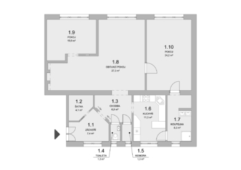Prodej bytu 3+1 v osobním vlastnictví 125 m², Ostrava