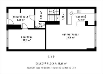 Prodej kancelářských prostor 119 m², Valašské Meziříčí