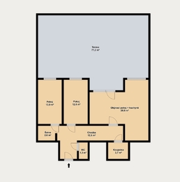 Prodej bytu 3+kk v osobním vlastnictví 152 m², Brno