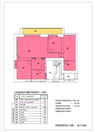 Pronájem bytu 4+kk v osobním vlastnictví 126 m², Drnovice