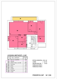 Pronájem bytu 4+kk v osobním vlastnictví 126 m², Drnovice