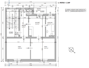 Prodej bytu 2+1 v osobním vlastnictví 86 m², Plzeň