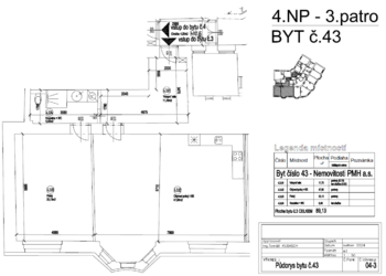 Pronájem bytu 2+kk v osobním vlastnictví 89 m², Praha 3 - Žižkov