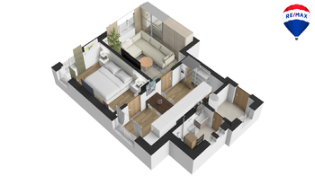 Prodej bytu 2+1 v osobním vlastnictví 58 m², Benešov nad Ploučnicí