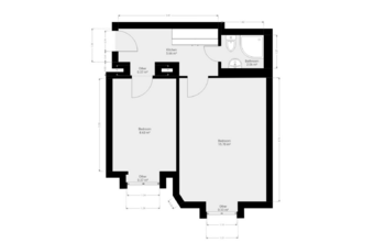 Pronájem bytu 2+1 v osobním vlastnictví 32 m², Praha 2 - Nusle