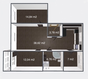 Prodej bytu 4+kk v osobním vlastnictví 90 m², Teplice