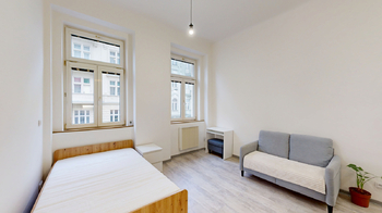 pokoj - Prodej bytu 1+kk v osobním vlastnictví 26 m², Praha 3 - Žižkov