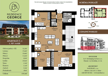 Prodej bytu 4+kk v osobním vlastnictví 156 m², Kovářská