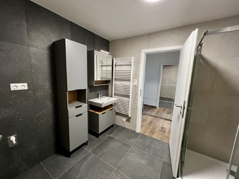 Koupelna - Pronájem bytu 1+kk v osobním vlastnictví 55 m², Jihlava