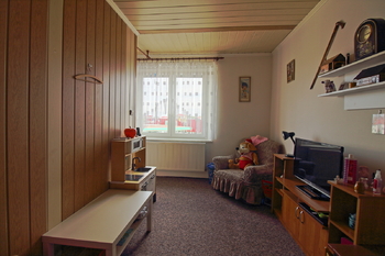 ložnice 2 - Prodej bytu 2+kk v osobním vlastnictví 50 m², Chomutov