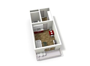 Pronájem bytu 1+kk v osobním vlastnictví 26 m², Plzeň