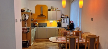 Kuchyně - Prodej bytu 2+kk v osobním vlastnictví 55 m², Vyškov