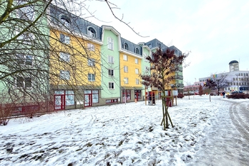 pohled na dům - Prodej bytu 2+kk v osobním vlastnictví 48 m², Mladá Boleslav