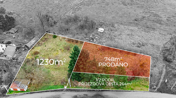 Prodej pozemku 1362 m², Luka nad Jihlavou