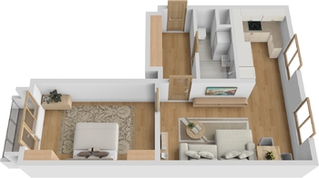 Pronájem bytu 2+kk v osobním vlastnictví 56 m², Břeclav