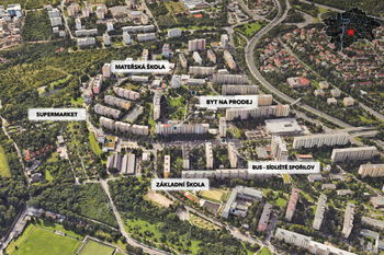 Prodej bytu 3+1 v družstevním vlastnictví 79 m², Praha 4 - Záběhlice