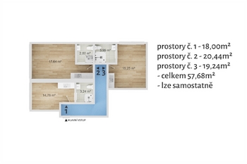 Pronájem obchodních prostor 20 m², Havířov