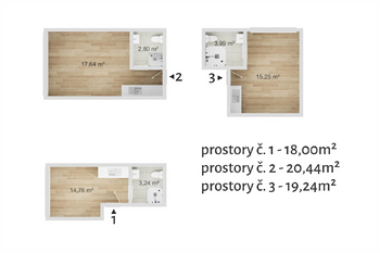 Pronájem obchodních prostor 20 m², Havířov