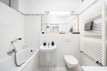 koupelna - Prodej bytu 1+kk v osobním vlastnictví 35 m², Harrachov