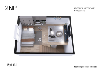 +420 739 604 767 I www.vaclavadamcik.cz I vaclav.adamcik@re-max.cz I pronájem bytu 3+kk Kaňovice - Pronájem bytu 3+1 v osobním vlastnictví 50 m², Kaňovice