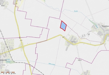 Zemědělské pozemky, Rataje u Olomouce - Prodej pozemku 172887 m², Těšetice