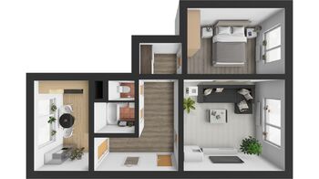 Pronájem bytu 2+1 v družstevním vlastnictví 56 m², Česká Lípa