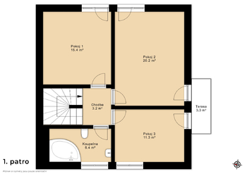 Pronájem domu 156 m², Pňov-Předhradí