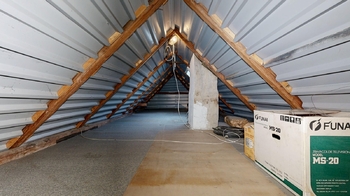 Půda - Prodej domu 156 m², Praha 9 - Horní Počernice