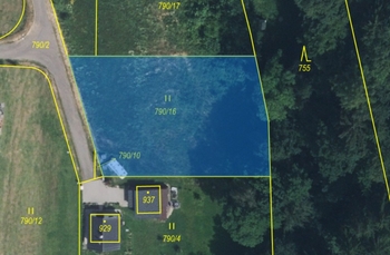 Prodej pozemku 1543 m², Nekoř