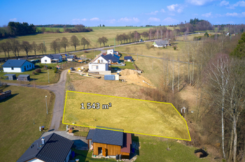 Prodej pozemku 1543 m², Nekoř
