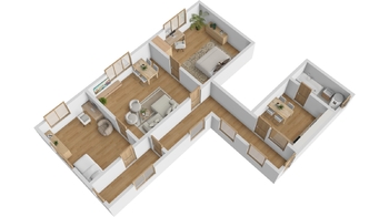 Pronájem bytu 3+1 v osobním vlastnictví 100 m², Nová Paka