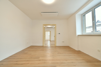 I pokoj a pohled skrz byt - Pronájem bytu 3+1 v osobním vlastnictví 100 m², Nová Paka