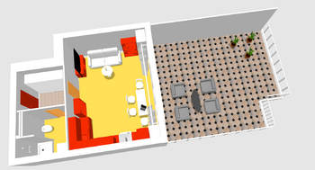 Pronájem bytu 1+kk v osobním vlastnictví 34 m², Praha 8 - Ďáblice