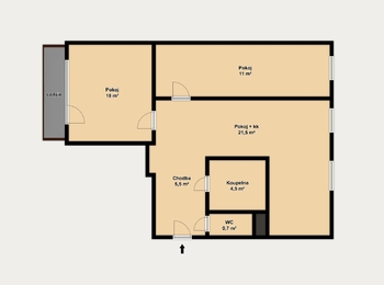 Prodej bytu 3+kk v osobním vlastnictví 64 m², Brněnec