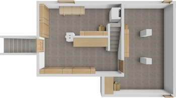 Půdorys sklep - Prodej chaty / chalupy 200 m², Kristinehamn