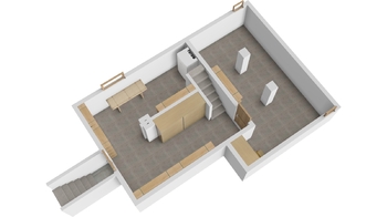 Půdorys sklep - Prodej chaty / chalupy 200 m², Kristinehamn