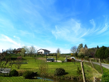 Příjezd k pozemku. - Prodej pozemku 984 m², Přehořov