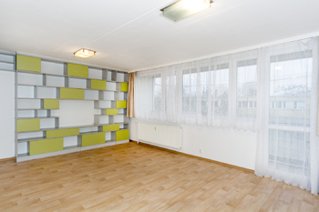 obývací pokoj - Pronájem bytu 3+1 v osobním vlastnictví 79 m², Praha 4 - Braník