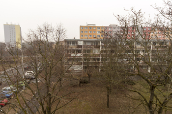 pohled z okna - Pronájem bytu 3+1 v osobním vlastnictví 79 m², Praha 4 - Braník