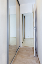 vestavěné skříně v předsíni - Pronájem bytu 3+1 v osobním vlastnictví 79 m², Praha 4 - Braník