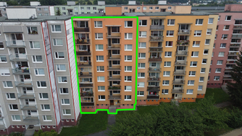 BD pohled zadní - Prodej bytu 3+1 v osobním vlastnictví 80 m², Rokycany