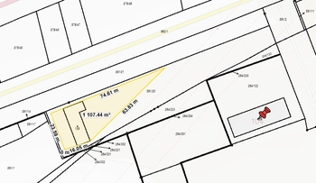 Prodej pozemku 3797 m², Chlustina