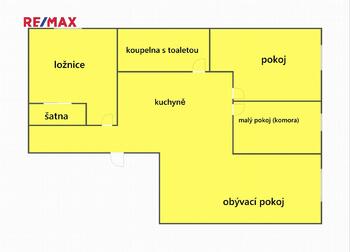 Pronájem bytu 3+1 v osobním vlastnictví 76 m², Hořovice