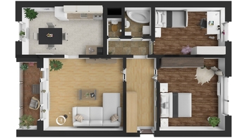 Pronájem bytu 3+1 v osobním vlastnictví 74 m², Česká Lípa
