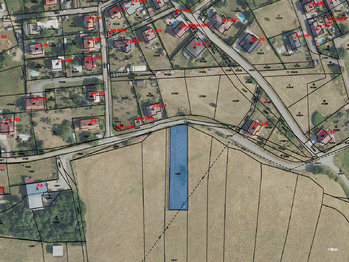 Prodej pozemku 1487 m², Pičín