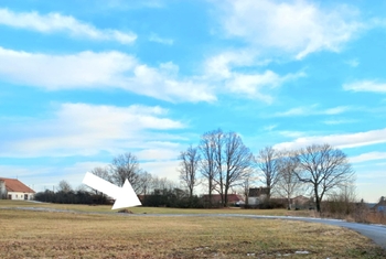 Celkový pohled na pozemek. - Prodej pozemku 1131 m², Borovany 